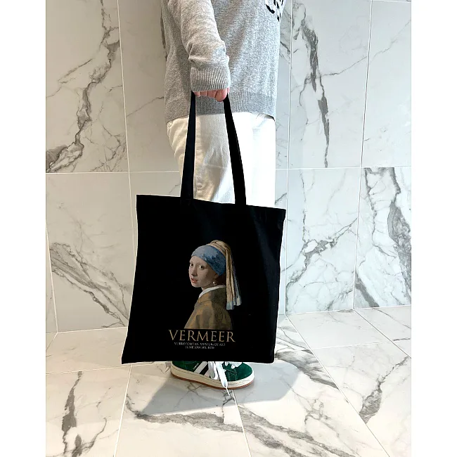 Экошопер BookOpt BK4074 VERMEER "Девушка с жемчужной серьгой" черный