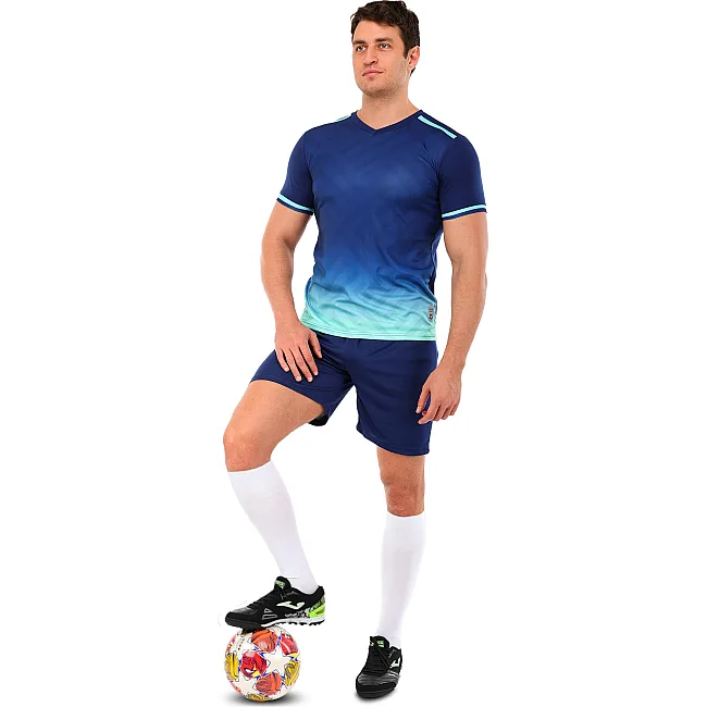 Футбольная форма
 комплект футболка и шорты LIDONG D8853 4XS-XXL (Темно-синий)