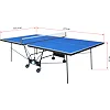 Стол для настольного тенниса GSI-SPORT
 Indoor Gk-6 MT-0933