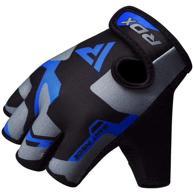 Рукавички для фітнесу RDX F6 Sumblimation Blue