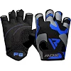 Рукавички для фітнесу RDX F6 Sumblimation Blue
