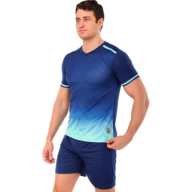 Футбольная форма
 комплект футболка и шорты LIDONG D8853 4XS-XXL (Темно-синий)