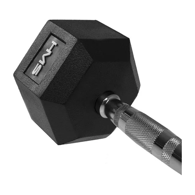 Гантель шестигранный HMS HEX PRO, 42,5 кг