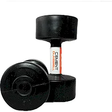 Гантелі пластикові пара CEMENT DUMBELL 2х5кг