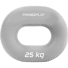 Эспандер кистевой силиконовый PowerPlay PP-4336 Large 25 кг. Серый