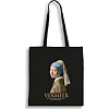 Экошопер BookOpt BK4074 VERMEER "Девушка с жемчужной серьгой" черный