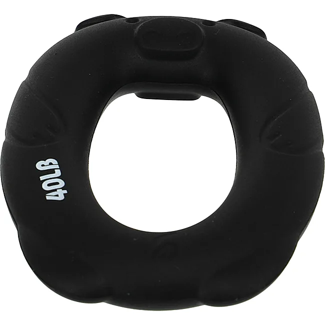Кистевой эспандер кольцо JELLO PIG FI-0705 нагрузка 20LB-40LB (Черный)