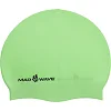 Шапочка для бассейна силиконовая для взрослых MADWAVE NEON M053502 (Зеленый)