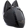 Шлем для мотоцикла интеграл Мото Кото с ушками NITRIN NEKO MS-1650 (Белый)