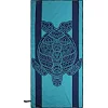 Полотенце для пляжа и бассейна из микрофибры UNDERSEA FRIENDS 4MONSTER T-MST 80х160 см (Синий-темно-синий)