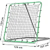 Сетка тренировочная для футбола Neo-Sport Rebounder 120 x 120 см, черно-зеленая.
