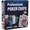 Набор для покера в металлической коробке Professional Poker chips SP-SPORT IG-8654 400 фишек