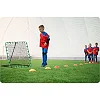 Сетка тренировочная для футбола Neo-Sport Rebounder 120 x 120 см, черно-зеленая.