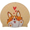 Шапочка для бассейна
 силиконовая юниорская MADWAVE
 Junior CORGI M057311 (Бежевый)