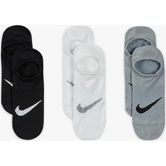 Шкарпетки Nike U NK EVERYDAY PLUS LTWT FOOTIE 3PPK жіночі