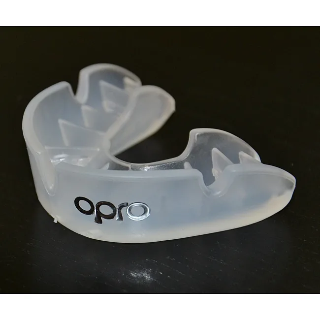 Боксерська капа OPRO Silver доросла (вік 11+) Clear