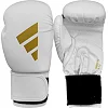 Боксерские перчатки Adidas Speed 50 (белый/золотой | ADIDAS ADISBG50