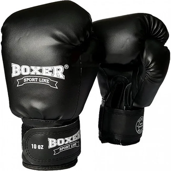 Боксерські рукавички Boxer (шкіра+шкірозамінник)