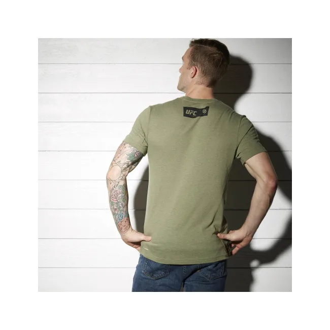 Футболка Reebok UFC Fan Triblend Tee Canopy Green