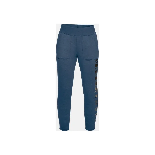Спортивные штаны женские Under Armour Rival Fleece Static Blue