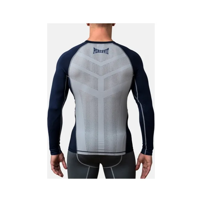 Компрессионная футболка Peresvit Air Motion Navy Grey Long Sleeve