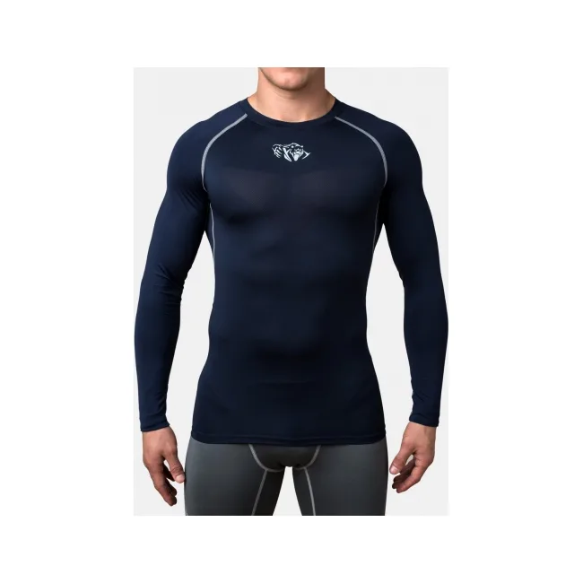 Компрессионная футболка Peresvit Air Motion Navy Grey Long Sleeve
