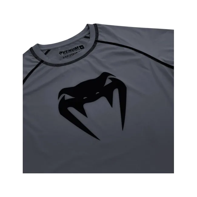 Компресійна футболка VENUM Contender 3.0s Short Sleeve Heather Grey/Black