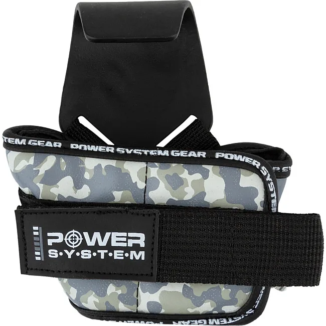 Крюки для тяги на запястье POWER SYSTEM PS-3370 Hooks Camo Black/Grey