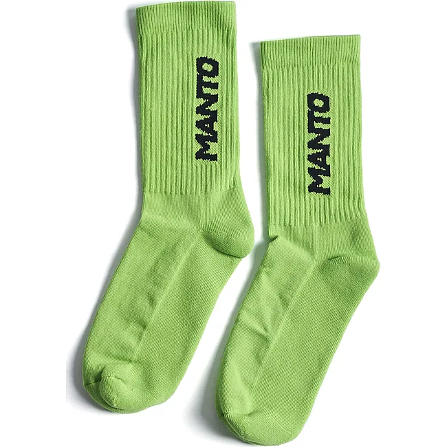 Носки MANTO Logotype 23 Green