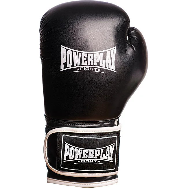 Перчатки для бокса POWERPLAY 3019 Challenger Черные