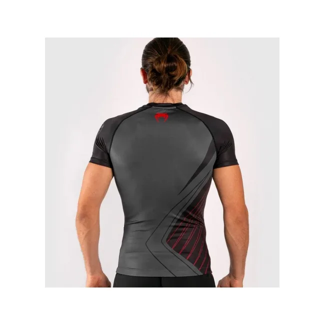 Рашгард із коротким рукавом VENUM Contender 5.0 Black Red