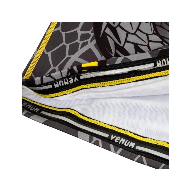 Рашгард Venum Snaker Rashguard Short Sleeves Black Yellow
