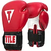 Снарядные перчатки с утяжелителями Title Classic Power Red Black