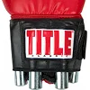 Снарядные перчатки с утяжелителями Title Classic Power Red Black