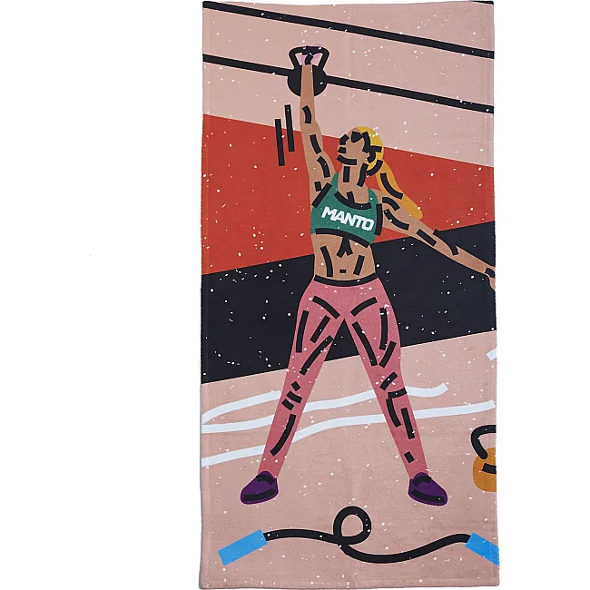 Спортивное полотенце MANTO Gym Girl