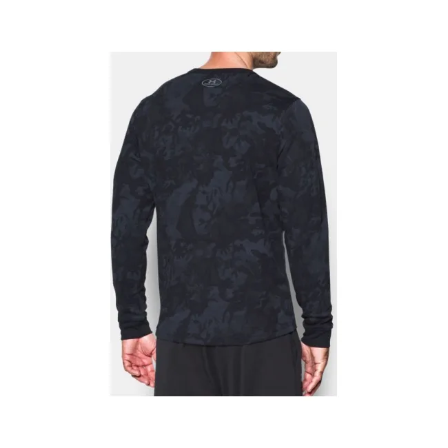 Термалка Under Armour Waffle Printed Crew Black
