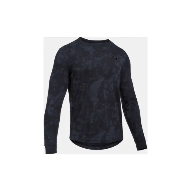 Термалка Under Armour Waffle Printed Crew Black
