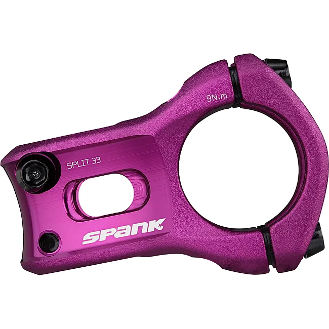 Вынос руля для велосипеда SPANK SPLIT, 33mm Purple