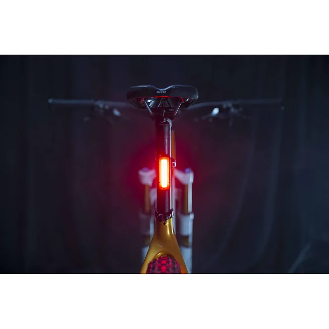 Задняя веломигалка KNOG Blinder Mob V Mr Chips 44 Lumens Black