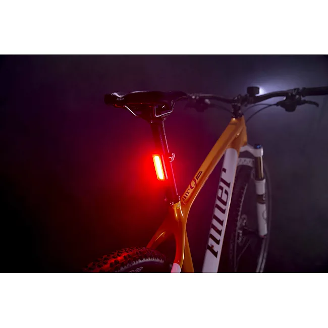Задняя веломигалка KNOG Blinder Mob V Mr Chips 44 Lumens Black