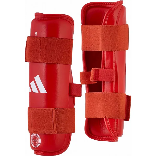 Защита голени с лицензией WAKO (красный) ADIDAS ADIWAKOSG01