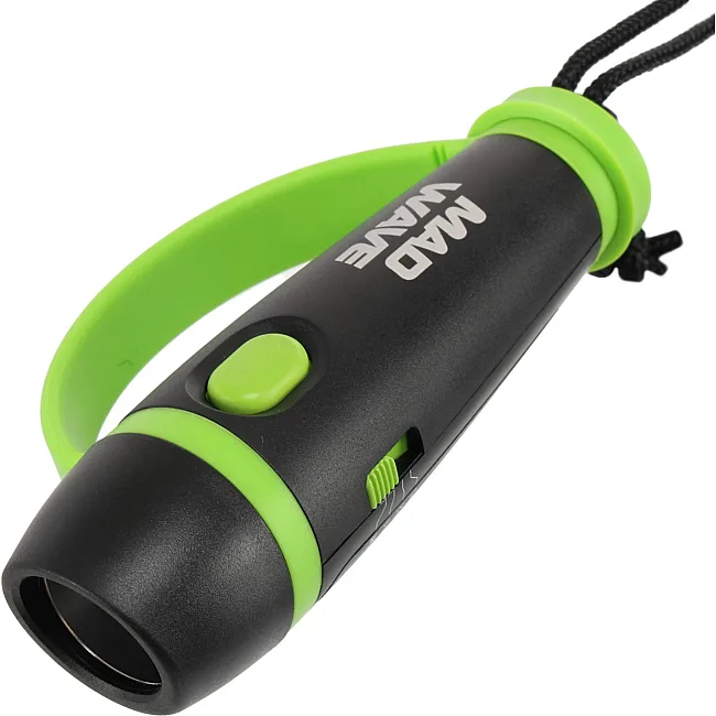 Свисток спортивный судейский электронный MADWAVE M170701 (Черный)