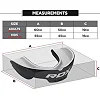 Капа RDX MOUTH GUNDER ARMOURRD JUNIOR черный, белый (для детей) One Size