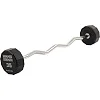 Штанга неразборная с фиксированным весом изогнутая PEV HAMMER STRENGHT TA-9978-35 (Черный)