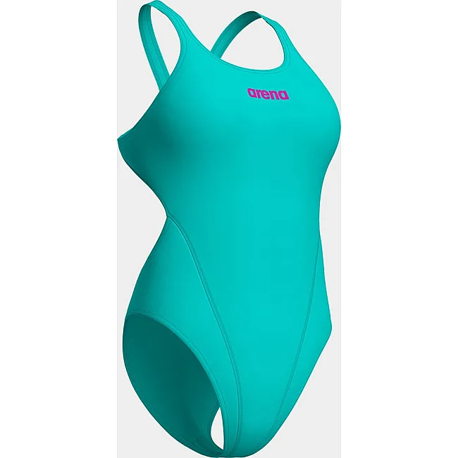 Купальник закрытый для женщин Arena TEAM SWIMSUIT SWIM TECH SOLID голубой (для женщин)