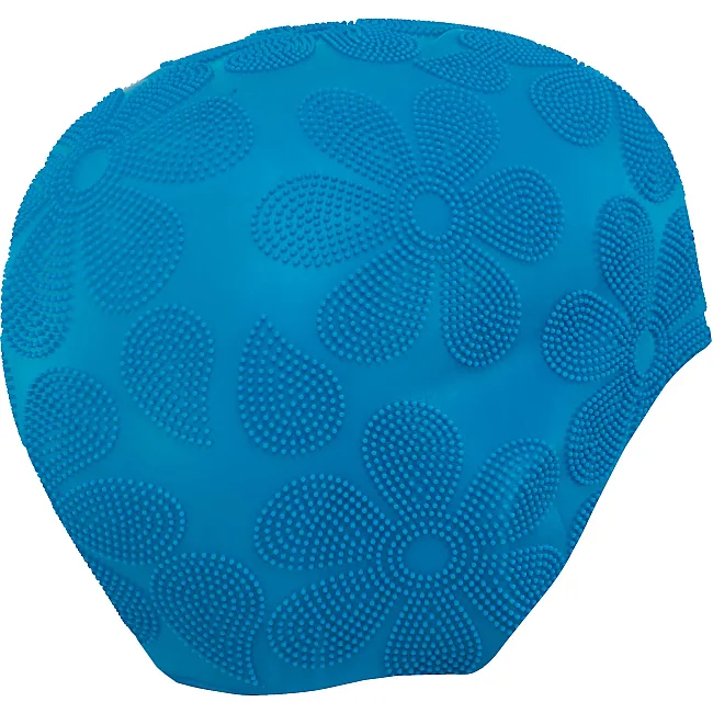 Шапочка для бассейна силиконовая на длинные волосы SP-SPORT ACTIFY FLOWER PL-0785 (Белый)