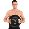 Блины диски полиуретановые 2 Handle металлическая втулка LiveUp LP8337-15 ø51мм 15кг
