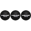 Набір м'ячів для сквошу HEAD Prime 287316 (Чорний)