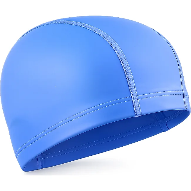 Шапочка для бассейна текстильная с покрытием PU SP-SPORT PL-7652 (Разные цвета)