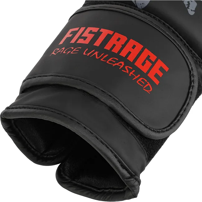 Перчатки для бокса FISTRAGE VL-6488 (Черный-красный)